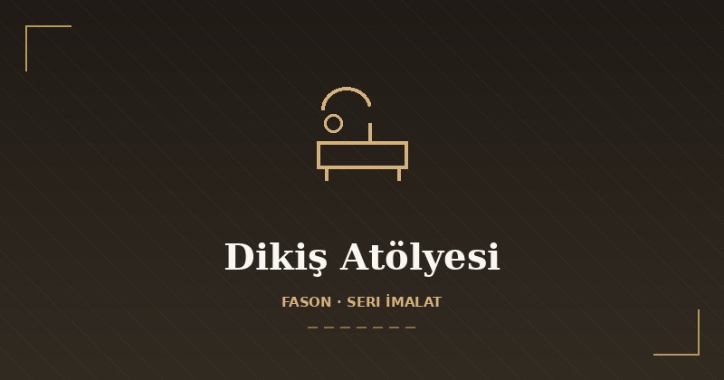 TERZİ Tailor Atelie, Konyaaltı Antalya dikim ve tadilat atölyesi