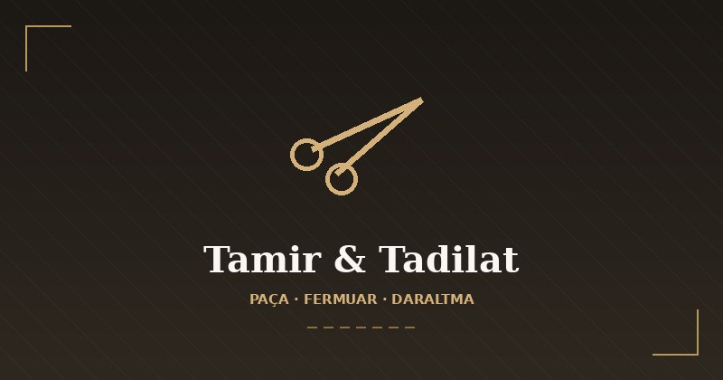 Antalya terzi atölyesinde kıyafet tamiri ve tadilat çalışması